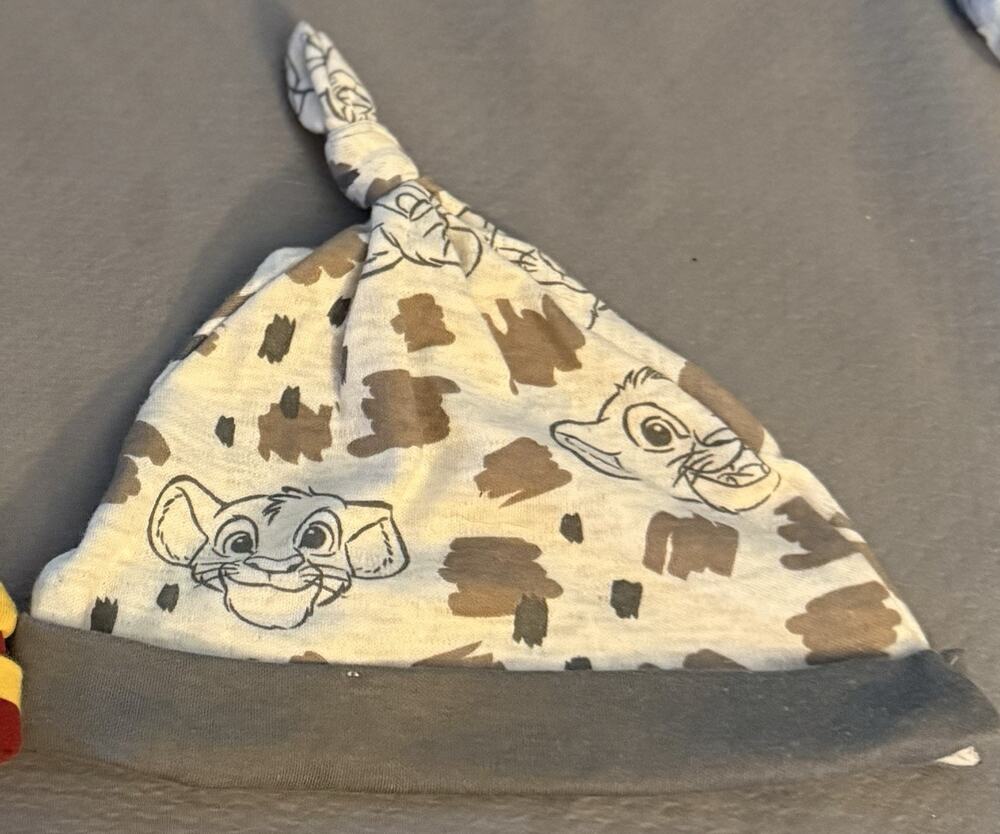 Disney’s The Lion King Simba Tan/Brown Infant Baby Beanie Hat